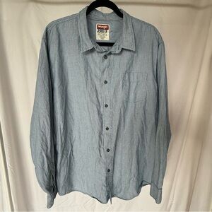Wrangler Striped Blue Shirt